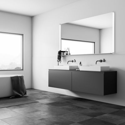 Basic Strip Vanity Light by Artemide at