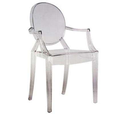 Louis Ghost Armchair, Set of 2
