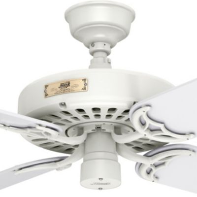 Shown in White with White blades, Detail view