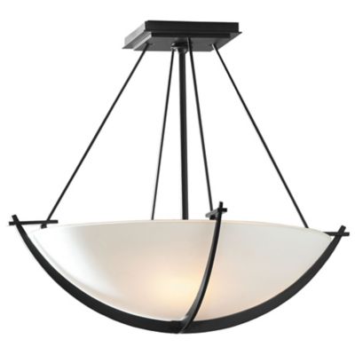 Compass Bowl Semi Flushmount by Hubbardton at