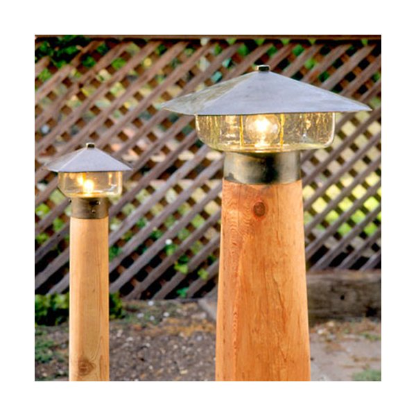 Outdoor Lamp Mounting Post