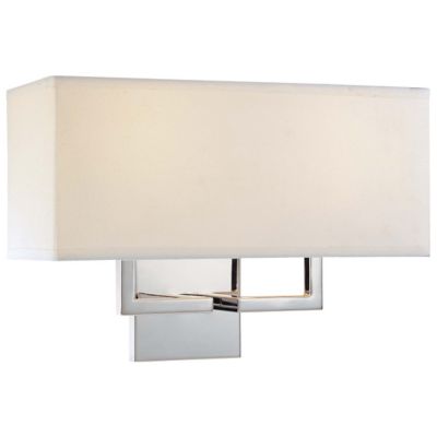 Fabric Wide Wall Sconce
