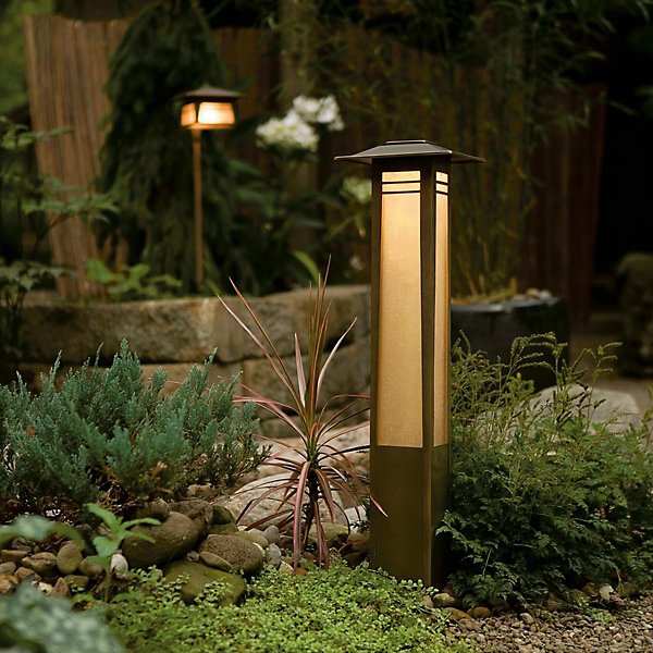 Zen Garden Bollard Light