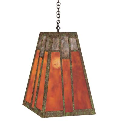 Cosmic Verdigris Pendant, Luxury Brass Lighting