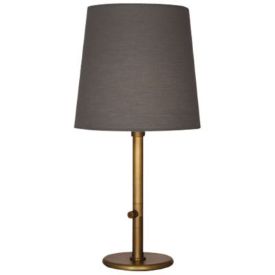 Buster Chica Table Lamp (Aged Brass w/ Smoke Gray)-OPEN BOX