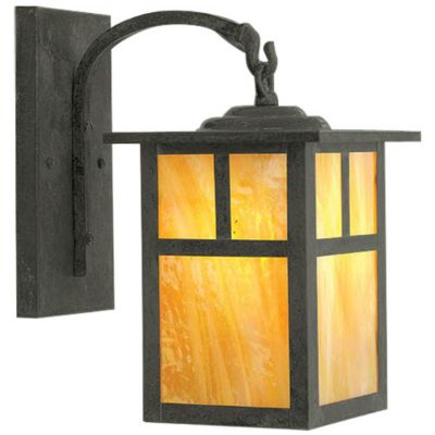 Mission Arched Arm Outdoor Wall Sconce