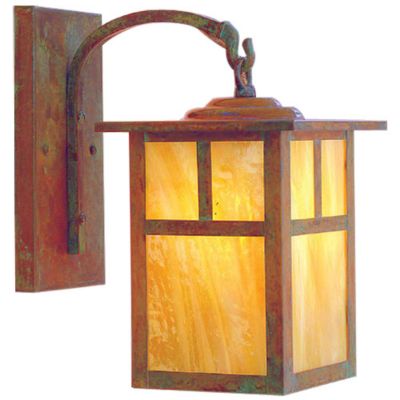 Mission Arched Arm Outdoor Wall Sconce