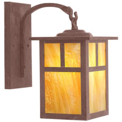 Mission Arched Arm Outdoor Wall Sconce