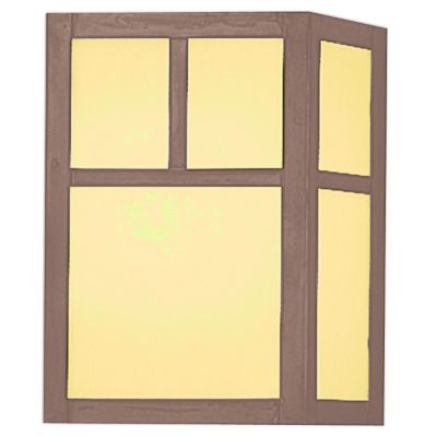 Mission Flush Wall Sconce