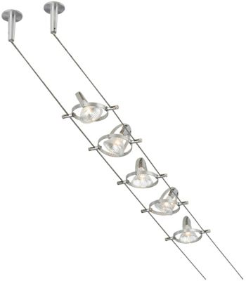 Led cable outlet track lighting