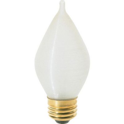 60W 120V C15 E26 Satin Bulb