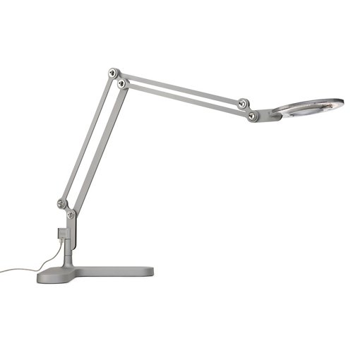 Link Desk Lamp by Pablo Designs (Silver/Med)-OPEN BOX RETURN