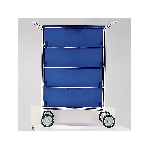 Mobil Cabinet with Shelf and Handles
