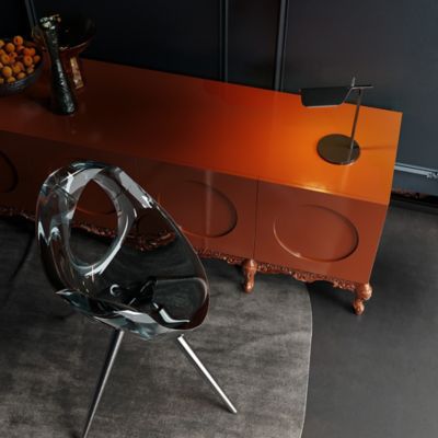 Shown in Black finish