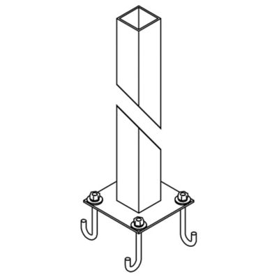 Post for Outdoor Post Lights