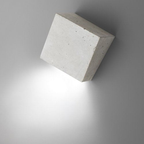 Break LED Outdoor Wall Sconce (Concrete) - OPEN BOX RETURN
