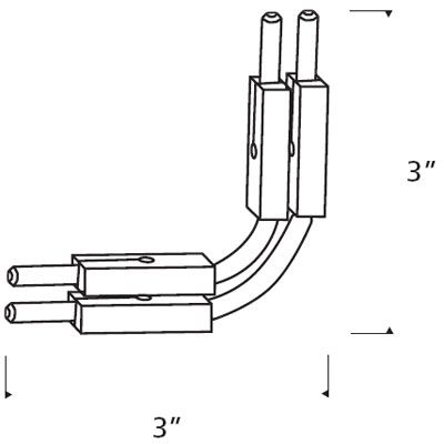 Flexible Vertical Connectors by Tech Lighting at