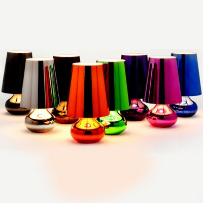 kartell cindy table lamp platinum