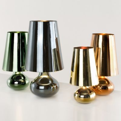 kartell cindy table lamp platinum