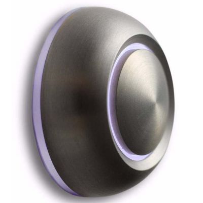 True Illuminated Doorbell Button by Spore at