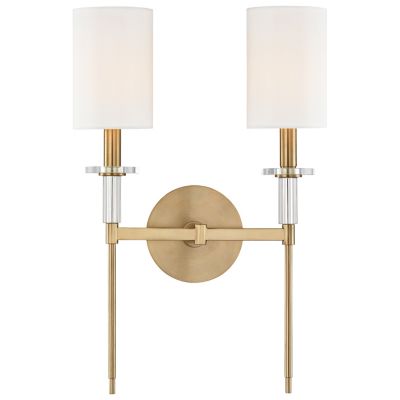 Amherst 2Light Wall Sconce by Hudson Valley Lighting at