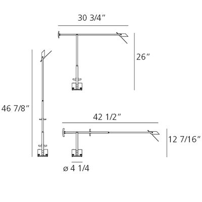 Tizio Classic LED Task Lamp by Artemide at