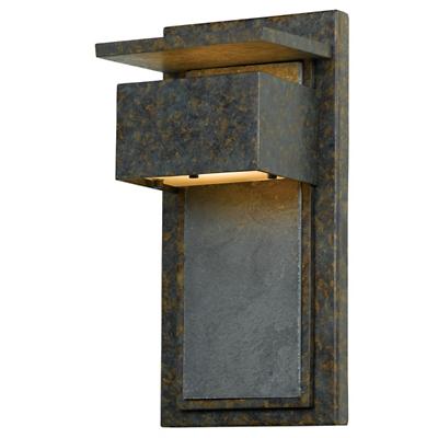 Zephyr Outdoor Wall Sconce (Frosted/Bronze/Small)- OPEN BOX