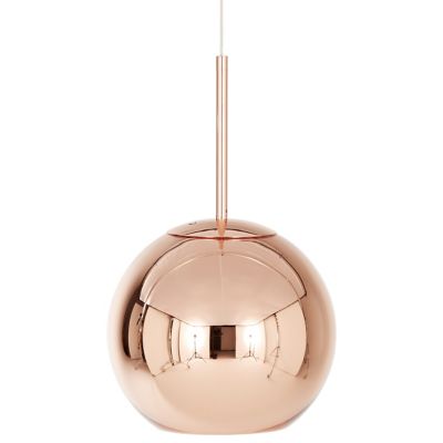 Copper Round Pendant by Tom Dixon at Lumens.com