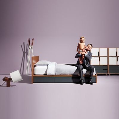 Rook Table Lamp with Splash Coat Rack, Modu-licious Bed and Modu-licious #6