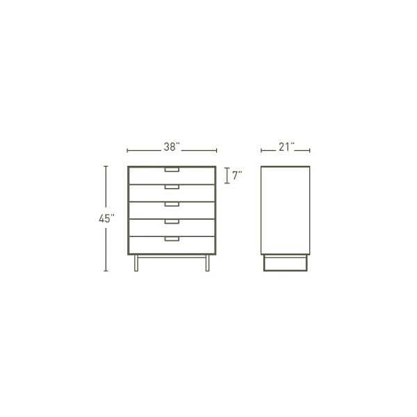 Series 11 Five-Drawer Dresser