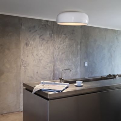Shown in White finish, in use