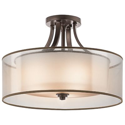 Lacey Semi-Flushmount