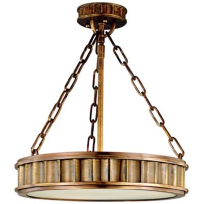 Middlebury Round Semi-Flushmount