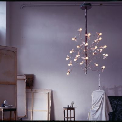 Birds Birds Birds Chandelier by Ingo Maurer at