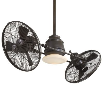 Dual Fan Ceiling Fan       : Progress Lighting Keowee 23 In Indoor Outdoor Artisan Iron Dual Mount Ceiling Fan With Light Kit And Remote Control Yahoo Shopping : A dual head ceiling fan for every style.