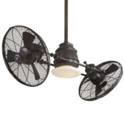 Caged Ceiling Fans Industrial Style Caged Fans At Lumens Com