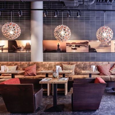 Shown in Natural/Red