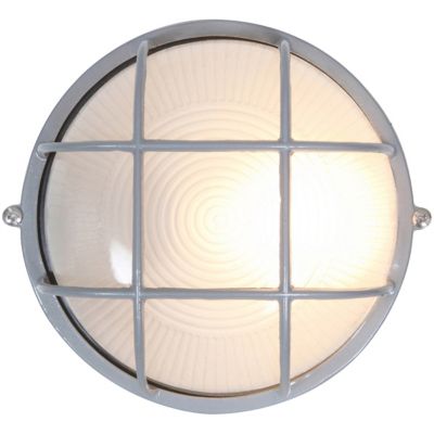 Nauticus Round Ceiling/Wall Light (Large/Satin) - OPEN BOX