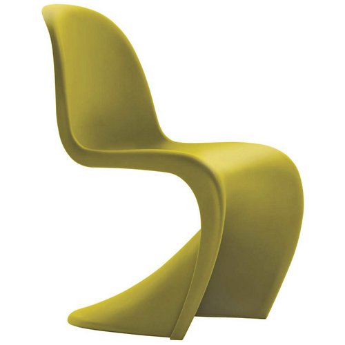 Panton Chair by Vitra (Chartreuse) - OPEN BOX RETURN