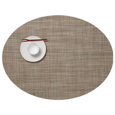 Mini Basketweave Oval Placemat