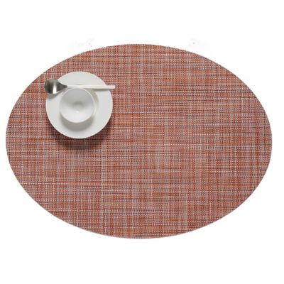 Mini Basketweave Oval Tablemat