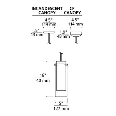 Echo Grande Pendant by Tech Lighting at
