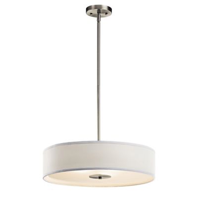 Convertible Drum Pendant / Semi-Flushmount