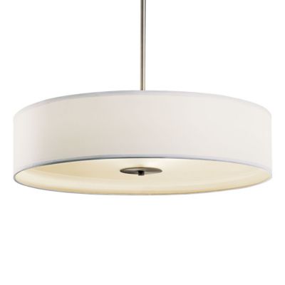 Convertible Drum Pendant / Semi-Flushmount