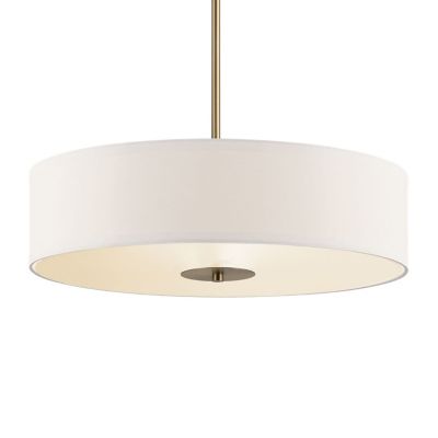 Convertible Drum Pendant / Semi-Flushmount