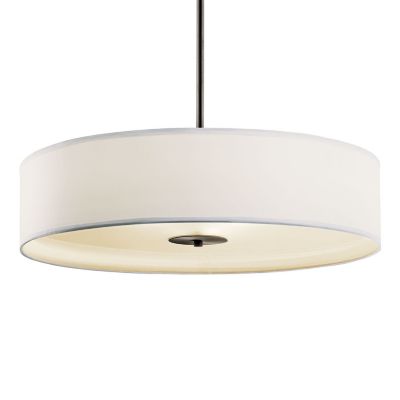 Convertible Drum Pendant / Semi-Flushmount