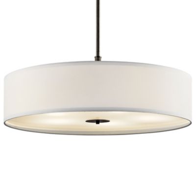 Convertible Drum Pendant / Semi-Flushmount