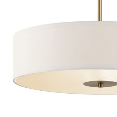 Kichler convertible drum deals pendant