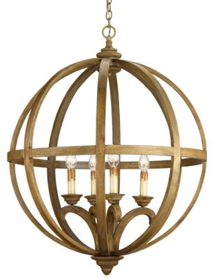 Axel Orb Chandelier (4 Lights) - OPEN BOX RETURN