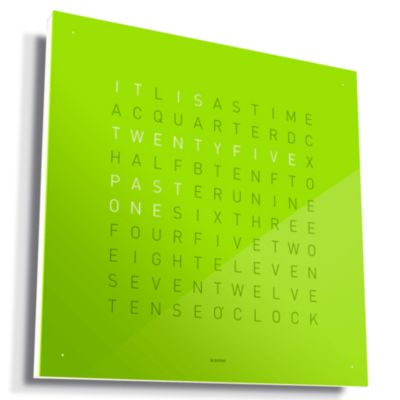 QLOCKTWO Wall Clock by QLOCKTWO at